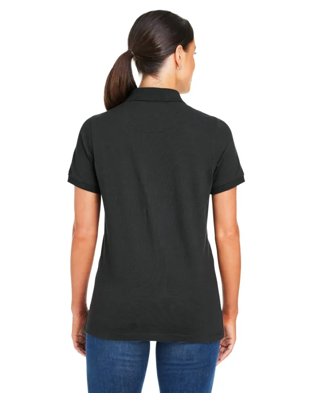 Harriton Ladies' Valiant Cotton Snag Protect Polo — view 11