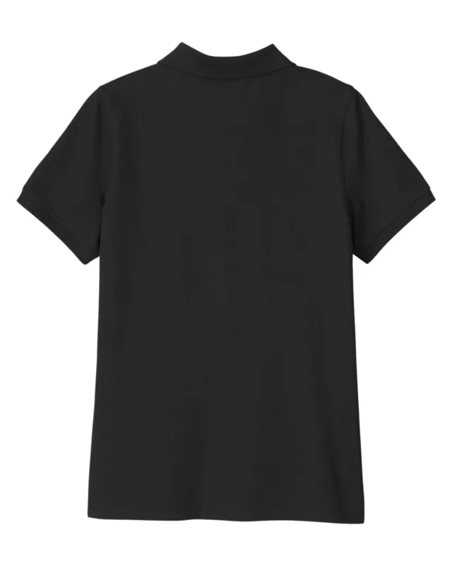 Harriton Ladies' Valiant Cotton Snag Protect Polo — view 12