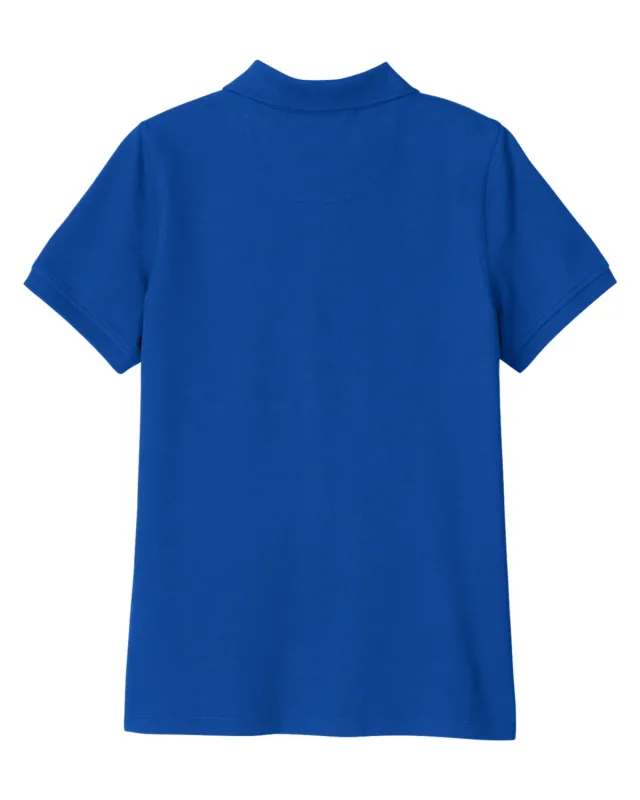 Harriton Ladies' Valiant Cotton Snag Protect Polo — view 2