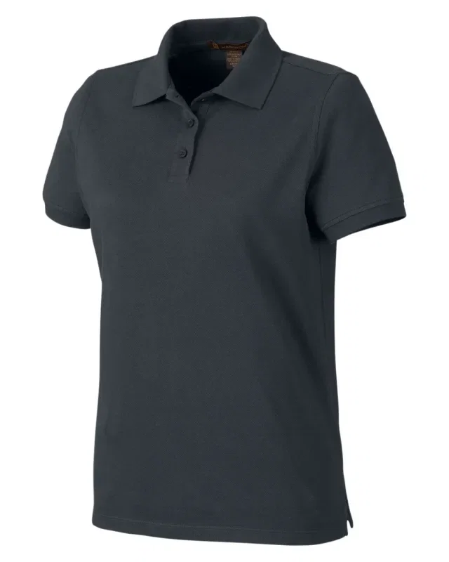 Harriton Ladies' Valiant Cotton Snag Protect Polo — view 26