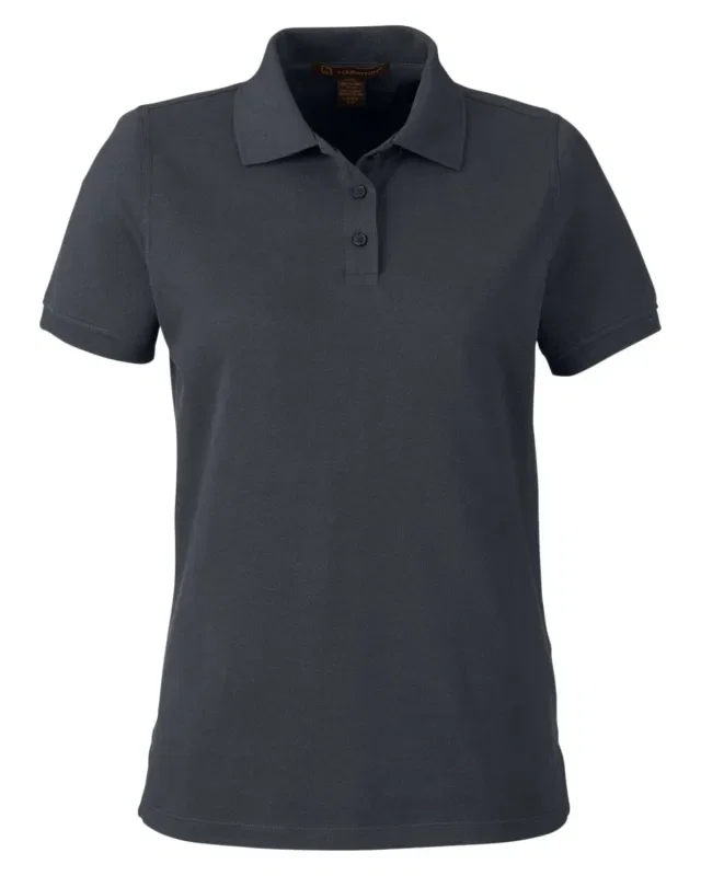 Harriton Ladies' Valiant Cotton Snag Protect Polo — view 28