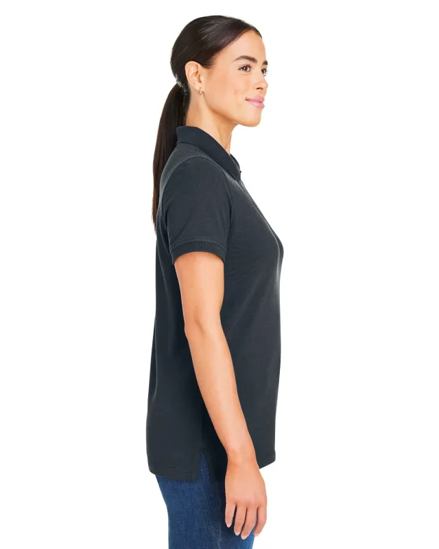 Harriton Ladies' Valiant Cotton Snag Protect Polo — view 30
