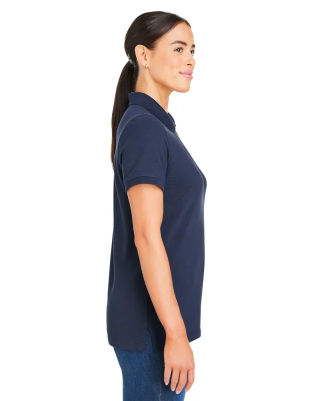 Harriton Ladies' Valiant Cotton Snag Protect Polo — view 40
