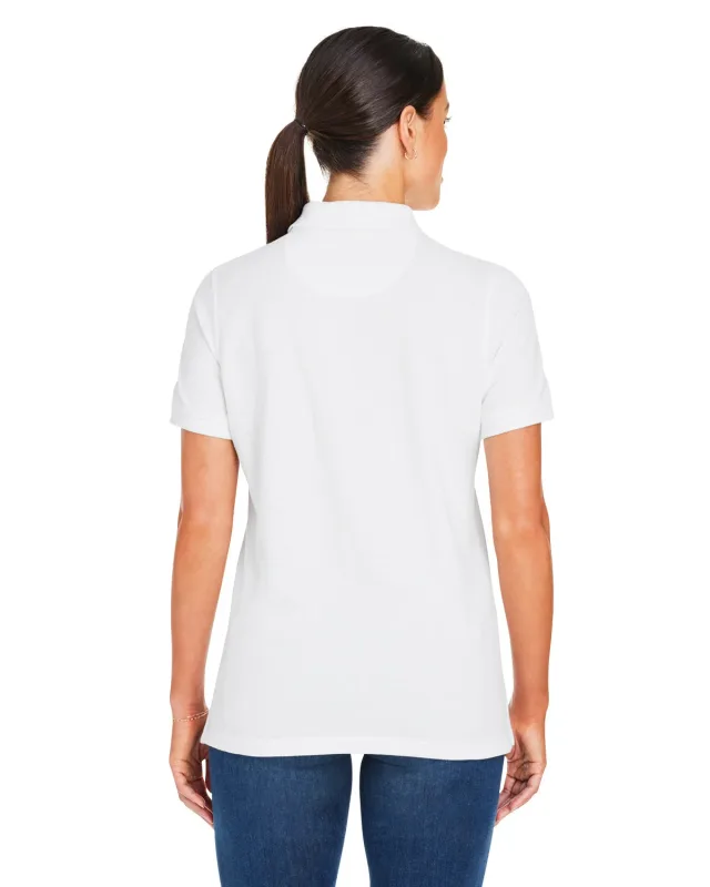 Harriton Ladies' Valiant Cotton Snag Protect Polo — view 51