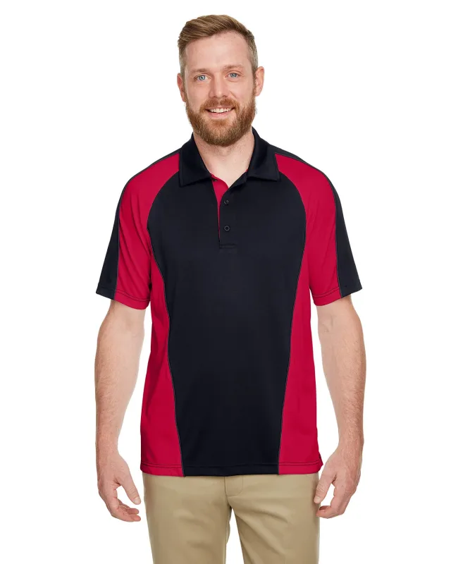 Harriton Men's Advantage Snag Protection Plus IL Colorblock Polo — view 14