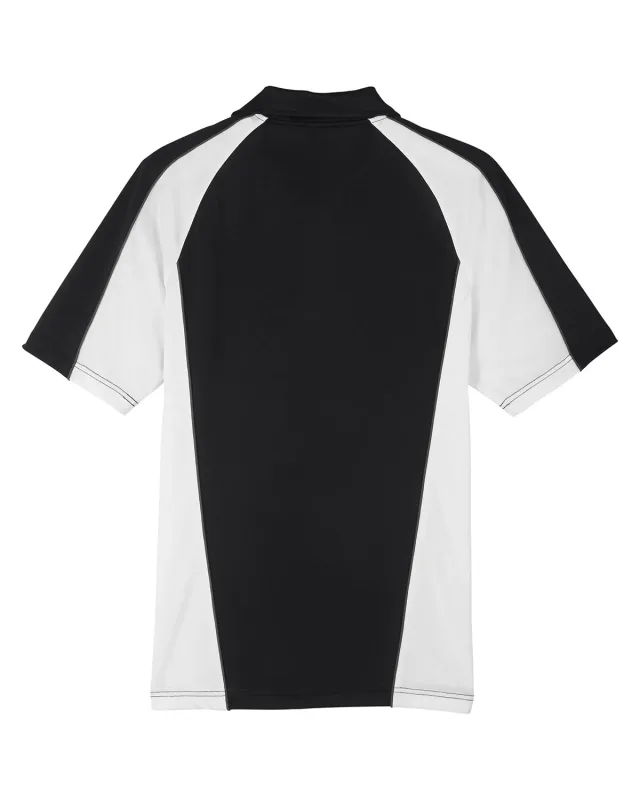Harriton Men's Advantage Snag Protection Plus IL Colorblock Polo — view 2