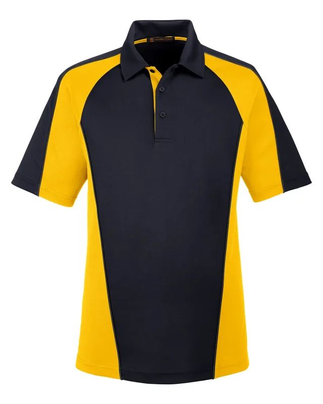 Harriton Men's Advantage Snag Protection Plus IL Colorblock Polo — view 28