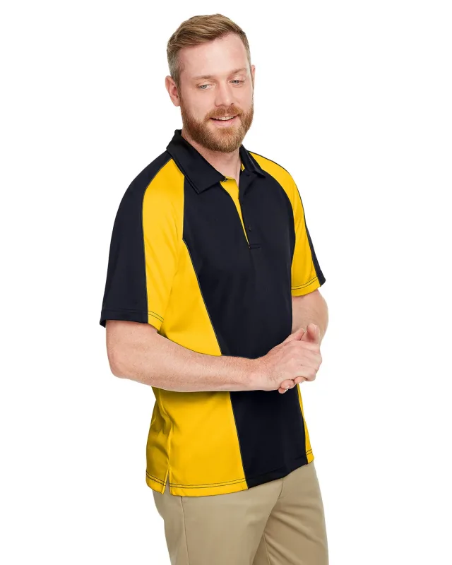 Harriton Men's Advantage Snag Protection Plus IL Colorblock Polo — view 29