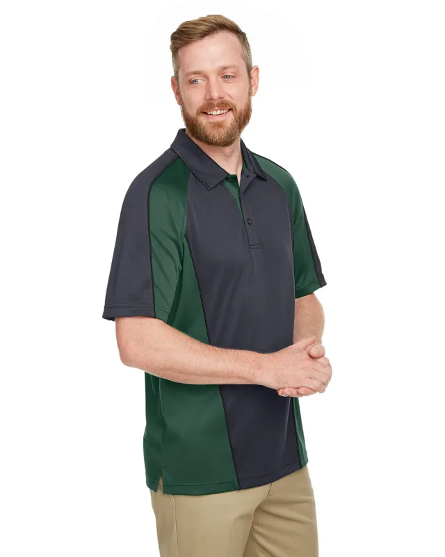 Harriton Men's Advantage Snag Protection Plus IL Colorblock Polo — view 39