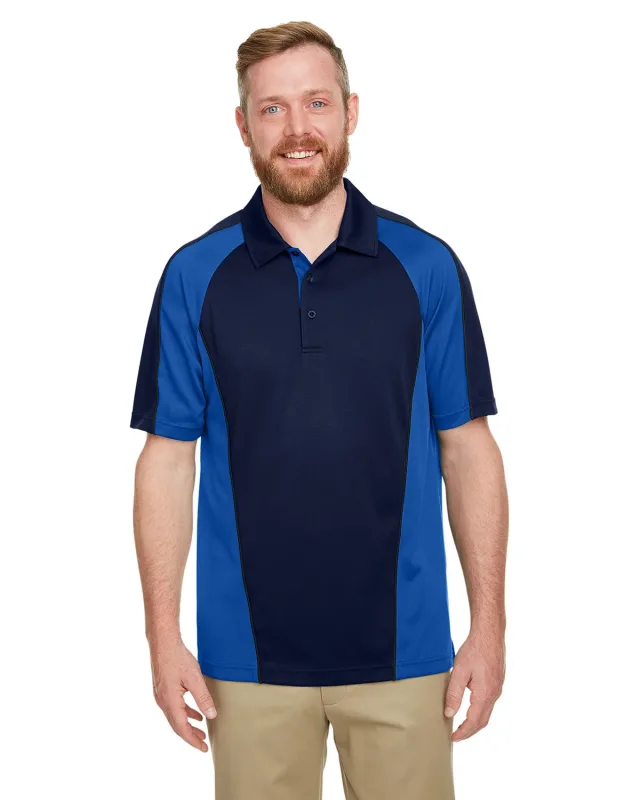 Harriton Men's Advantage Snag Protection Plus IL Colorblock Polo — view 44