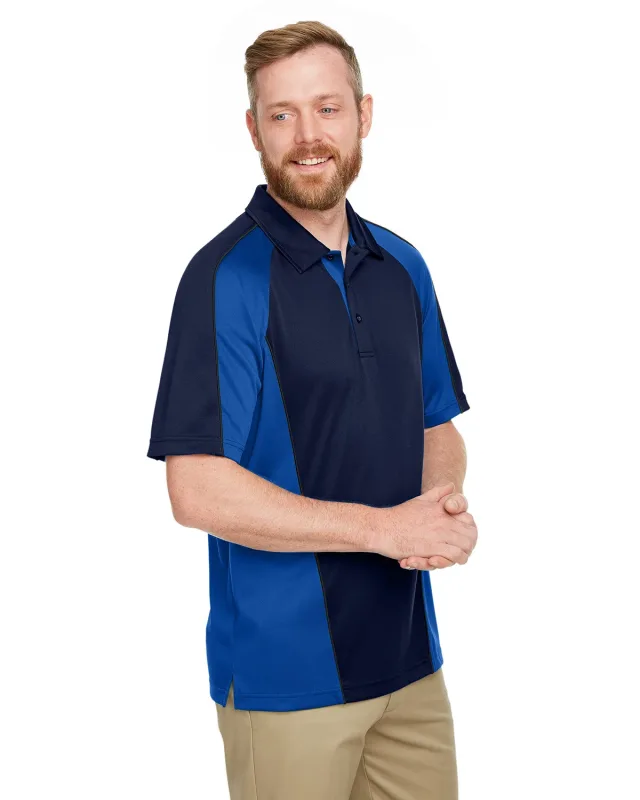 Harriton Men's Advantage Snag Protection Plus IL Colorblock Polo — view 49