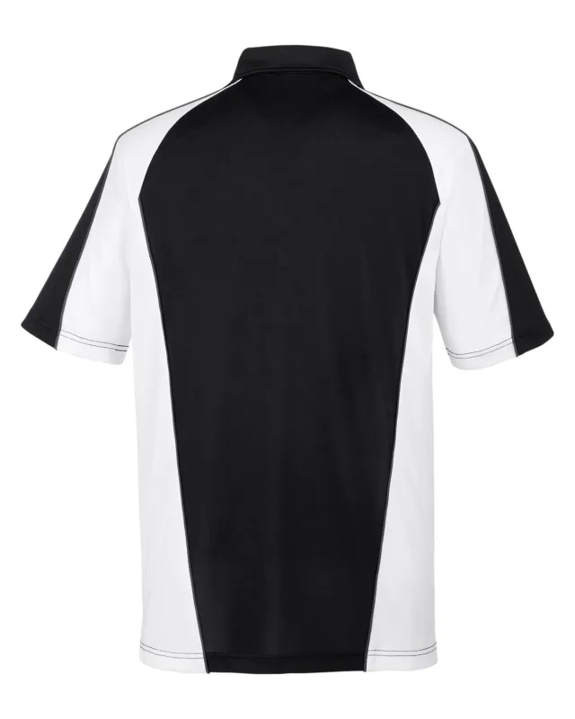 Harriton Men's Advantage Snag Protection Plus IL Colorblock Polo — view 5