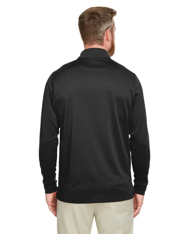 Harriton Men's Advantage Snag Protection Plus IL Long Sleeve Polo — view 11