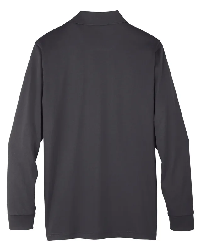 Harriton Men's Advantage Snag Protection Plus IL Long Sleeve Polo — view 22