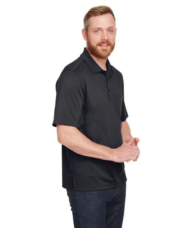 Harriton Men's Advantage Snag Protection Plus IL Pocket Polo — view 19