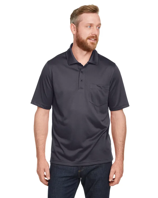 Harriton Men's Advantage Snag Protection Plus IL Pocket Polo — view 24