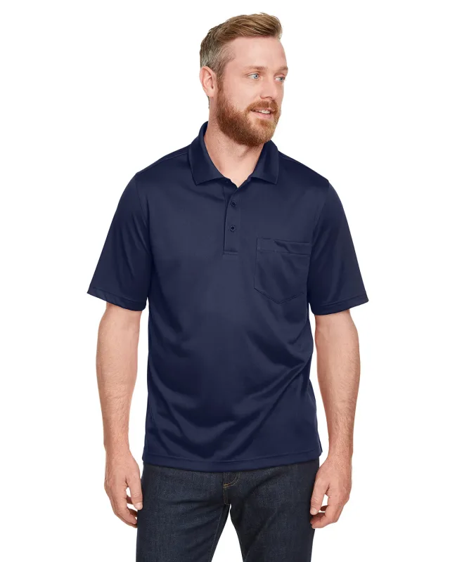 Harriton Men's Advantage Snag Protection Plus IL Pocket Polo — view 34