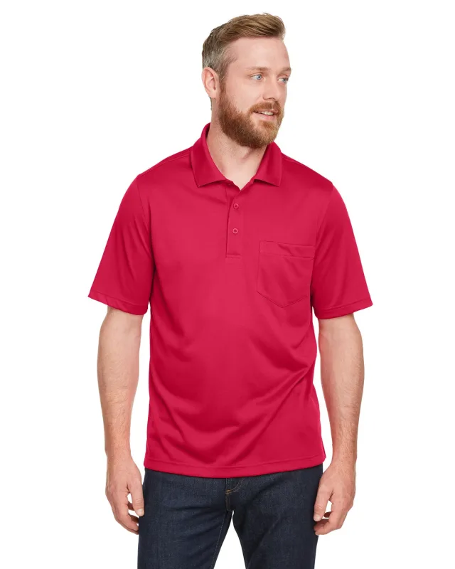 Harriton Men's Advantage Snag Protection Plus IL Pocket Polo — view 44