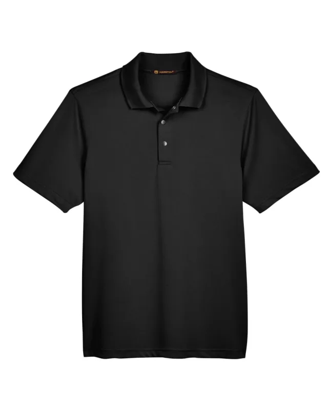 Harriton Men's Advantage Snag Protection Plus IL Snap Placket Polo — view 10