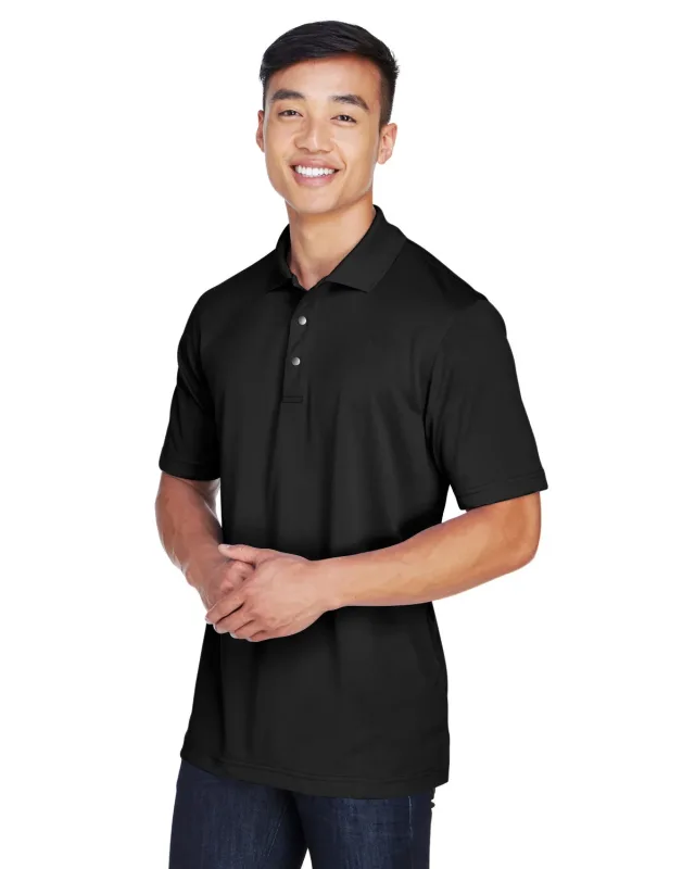 Harriton Men's Advantage Snag Protection Plus IL Snap Placket Polo — view 13