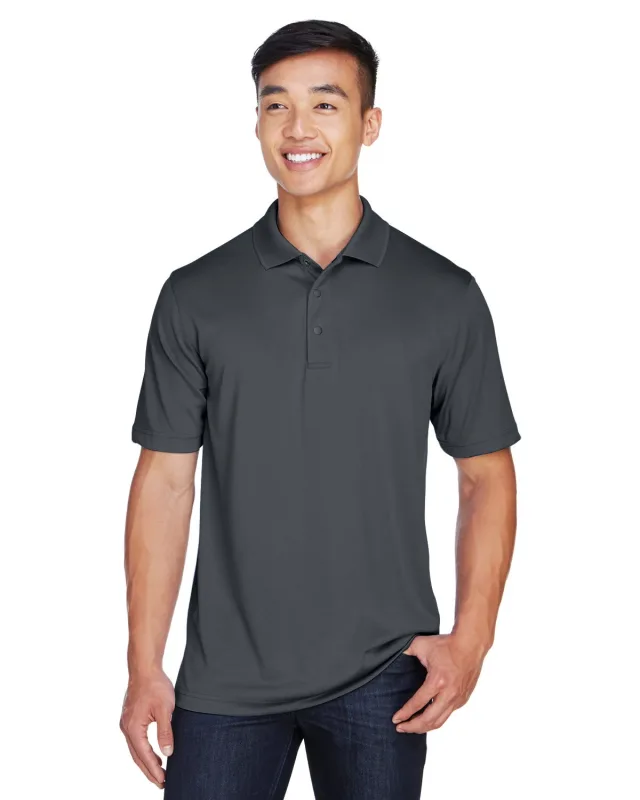 Harriton Men's Advantage Snag Protection Plus IL Snap Placket Polo — view 4