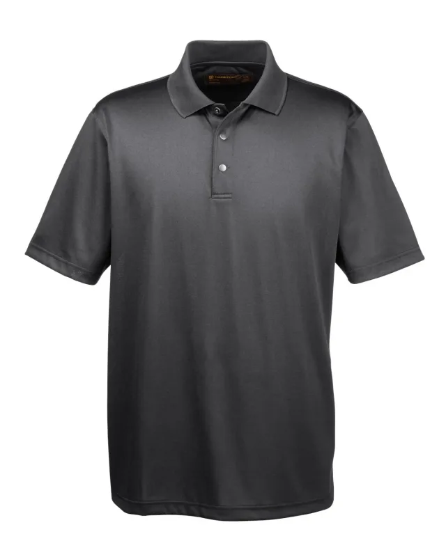 Harriton Men's Advantage Snag Protection Plus IL Snap Placket Polo — view 5