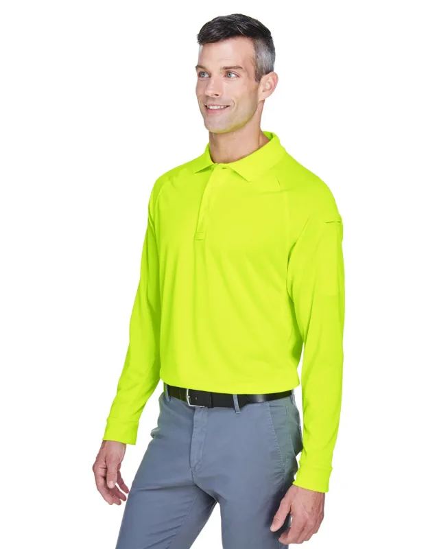 Harriton Men's Advantage Snag Protection Plus Long-Sleeve Tactical Polo — view 11