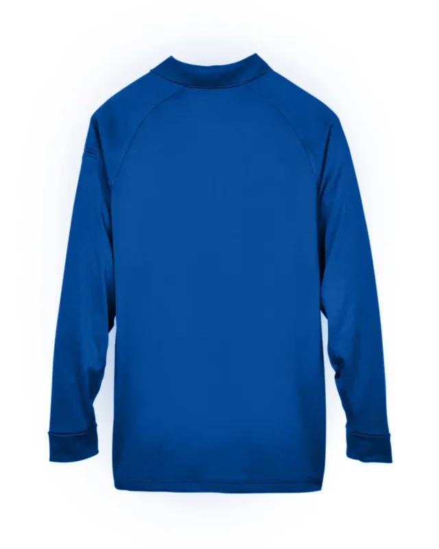Harriton Men's Advantage Snag Protection Plus Long-Sleeve Tactical Polo — view 2