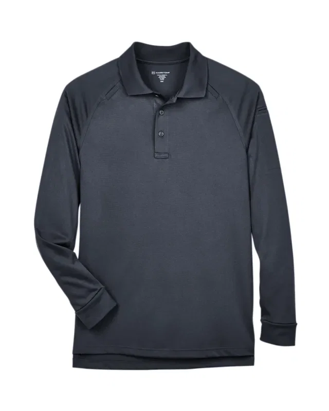 Harriton Men's Advantage Snag Protection Plus Long-Sleeve Tactical Polo — view 21