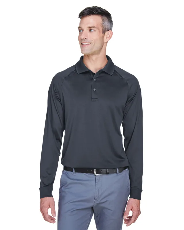 Harriton Men's Advantage Snag Protection Plus Long-Sleeve Tactical Polo — view 22