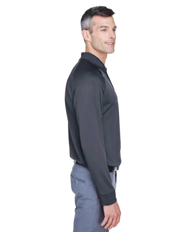 Harriton Men's Advantage Snag Protection Plus Long-Sleeve Tactical Polo — view 24