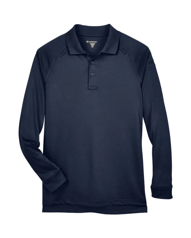 Harriton Men's Advantage Snag Protection Plus Long-Sleeve Tactical Polo — view 27