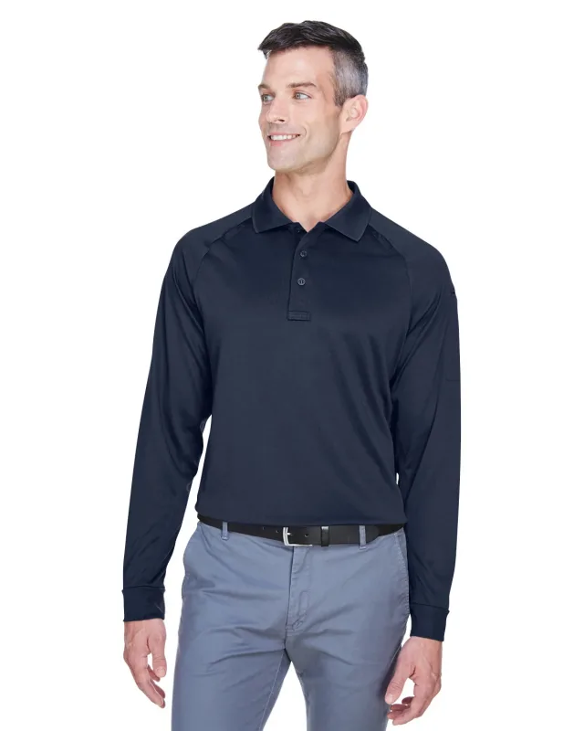 Harriton Men's Advantage Snag Protection Plus Long-Sleeve Tactical Polo — view 28