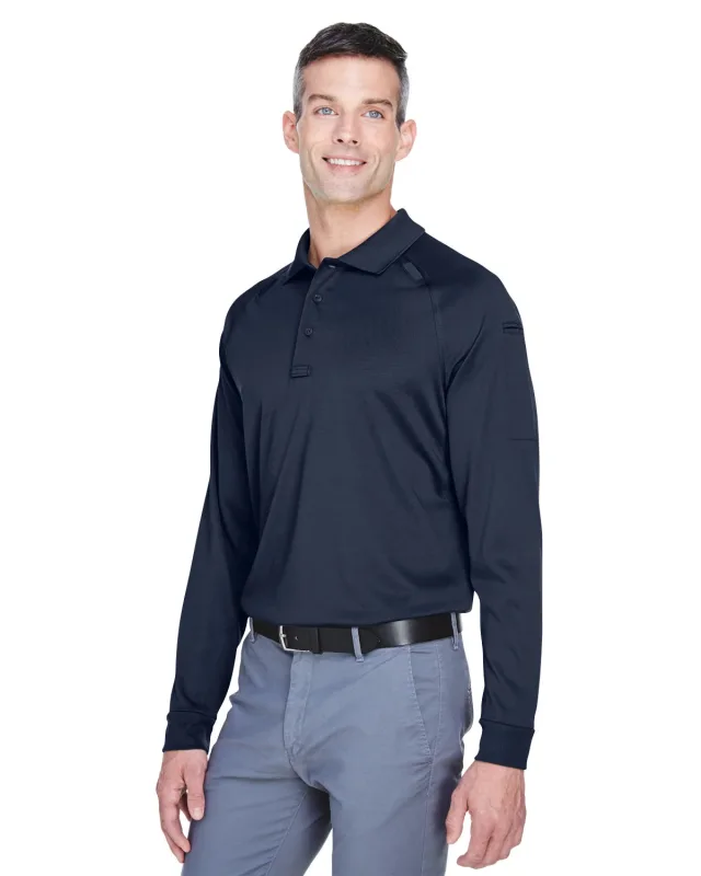 Harriton Men's Advantage Snag Protection Plus Long-Sleeve Tactical Polo — view 29