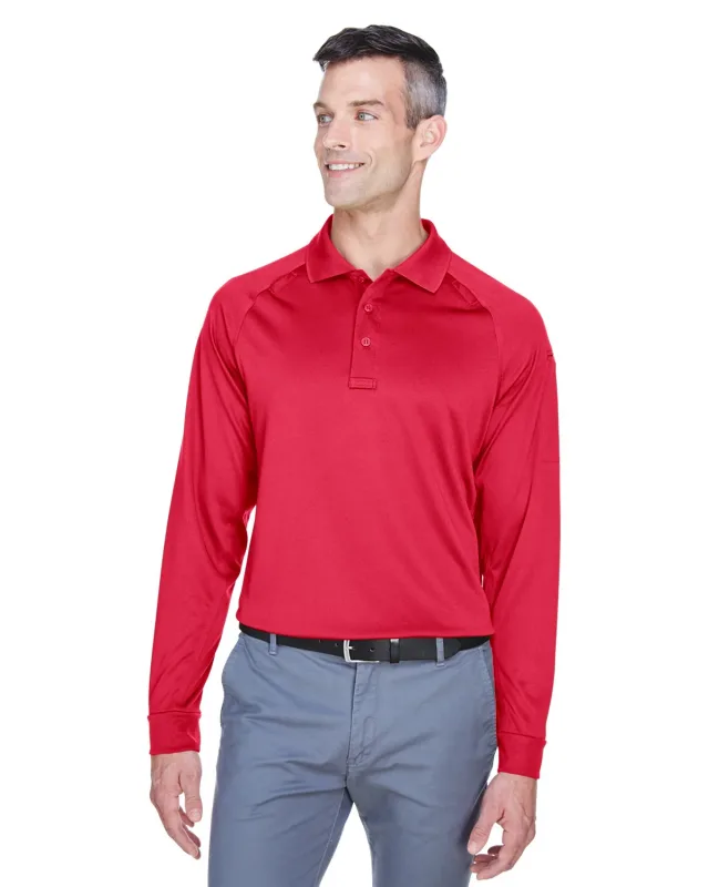 Harriton Men's Advantage Snag Protection Plus Long-Sleeve Tactical Polo — view 34