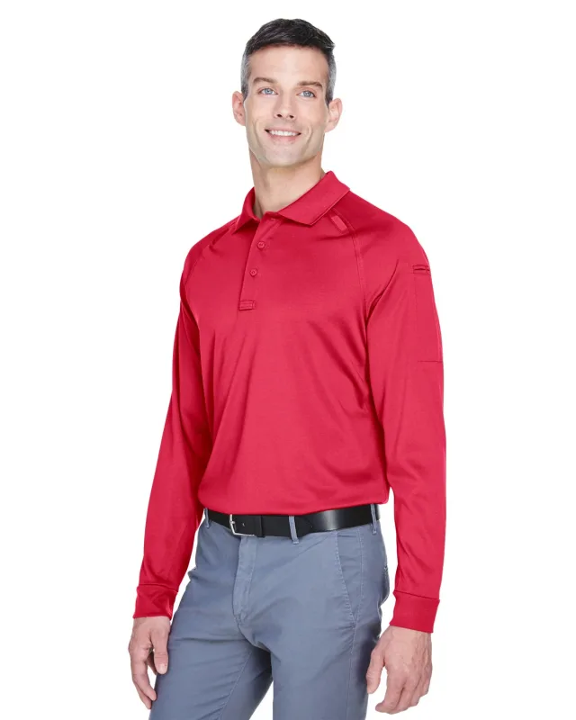 Harriton Men's Advantage Snag Protection Plus Long-Sleeve Tactical Polo — view 35