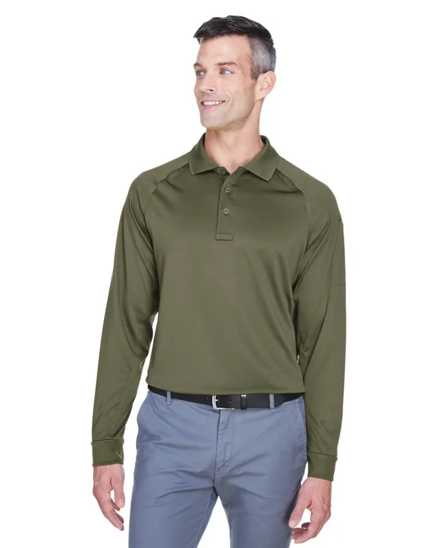 Harriton Men's Advantage Snag Protection Plus Long-Sleeve Tactical Polo — view 46