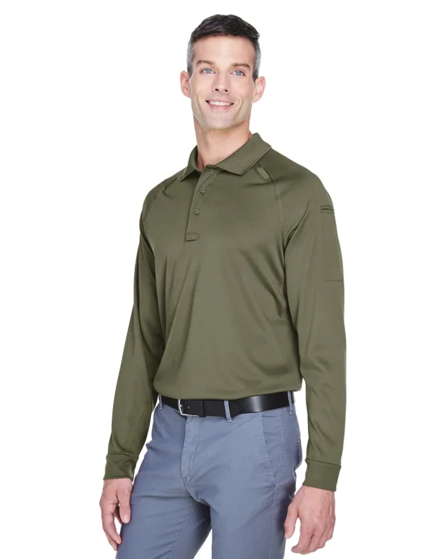 Harriton Men's Advantage Snag Protection Plus Long-Sleeve Tactical Polo — view 47