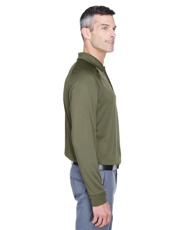 Harriton Men's Advantage Snag Protection Plus Long-Sleeve Tactical Polo — view 48