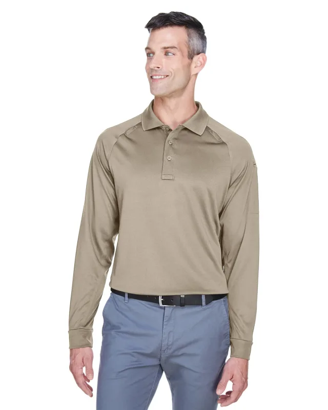 Harriton Men's Advantage Snag Protection Plus Long-Sleeve Tactical Polo — view 52