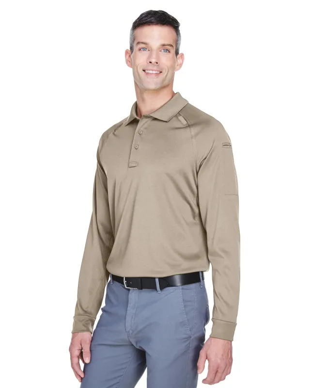 Harriton Men's Advantage Snag Protection Plus Long-Sleeve Tactical Polo — view 53