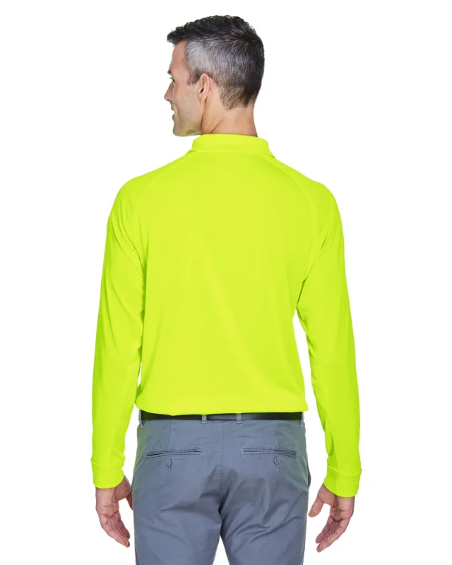 Harriton Men's Advantage Snag Protection Plus Long-Sleeve Tactical Polo — view 7