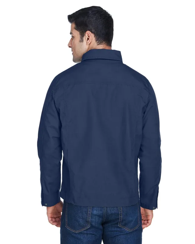Harriton Men's Auxiliary Canvas Work Jacket — view 15