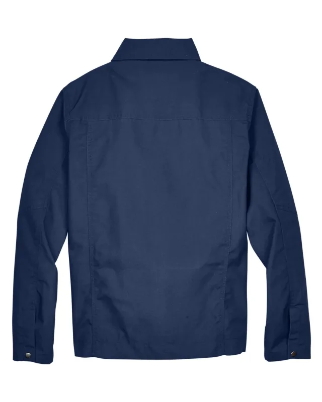 Harriton Men's Auxiliary Canvas Work Jacket — view 16