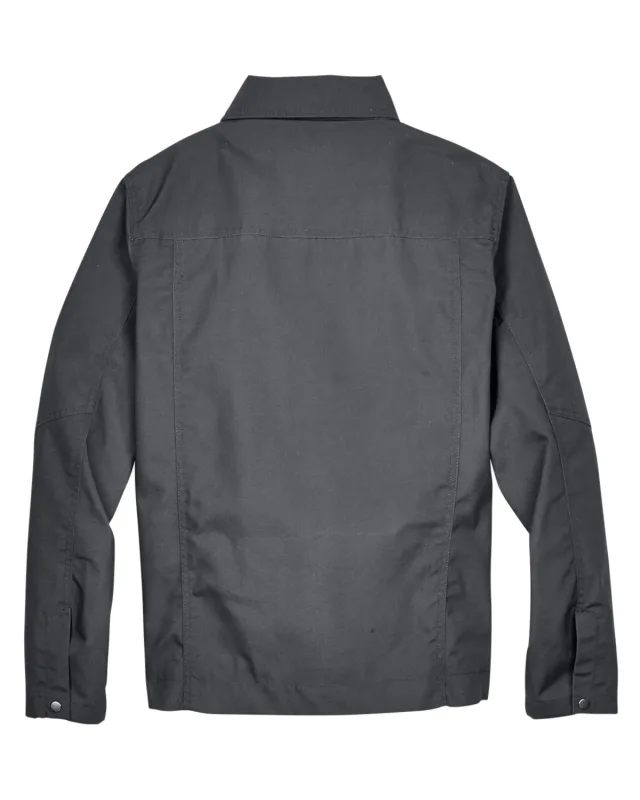 Harriton Men's Auxiliary Canvas Work Jacket — view 2