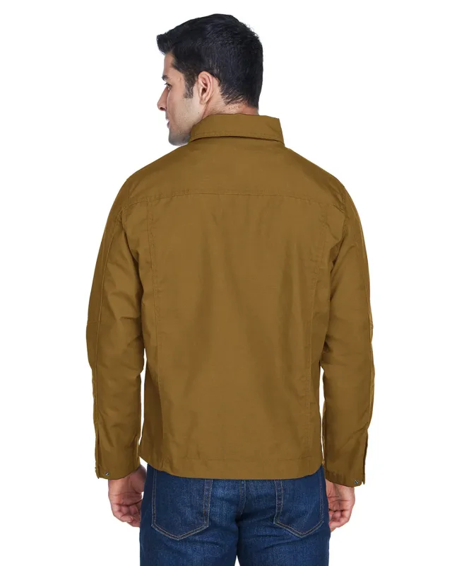Harriton Men's Auxiliary Canvas Work Jacket — view 22