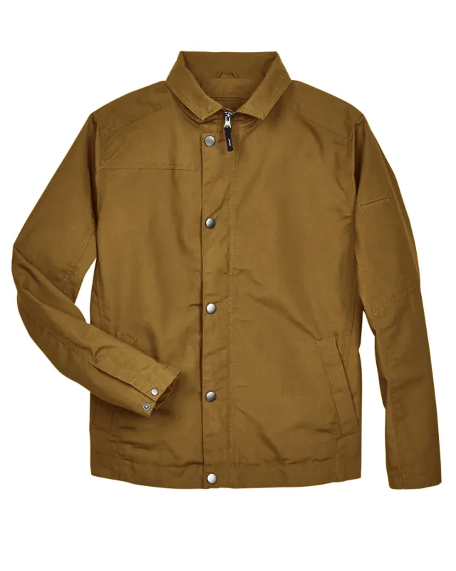 Harriton Men's Auxiliary Canvas Work Jacket — view 24