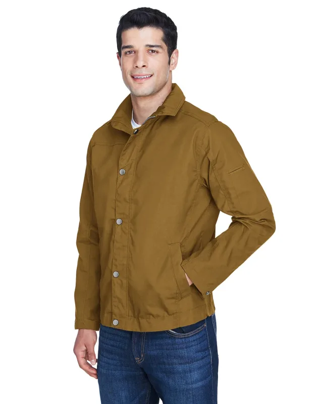 Harriton Men's Auxiliary Canvas Work Jacket — view 27