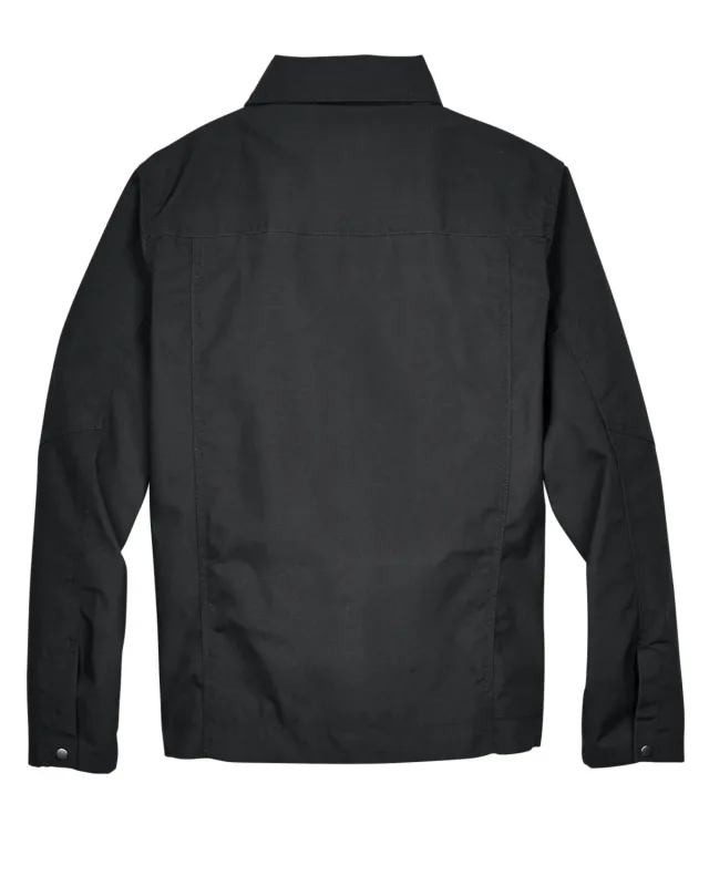 Harriton Men's Auxiliary Canvas Work Jacket — view 9