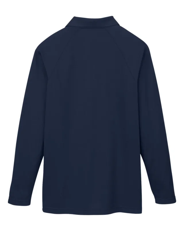 Harriton Men's Charge Snag and Soil Protect Long-Sleeve Polo — view 22
